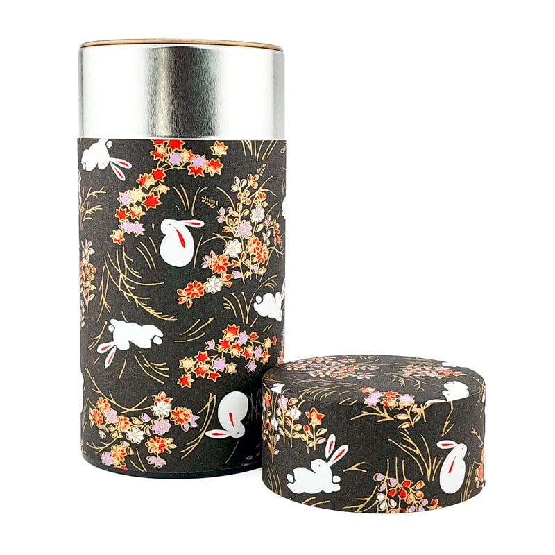 Japanische Teedose - Washi Usagi
