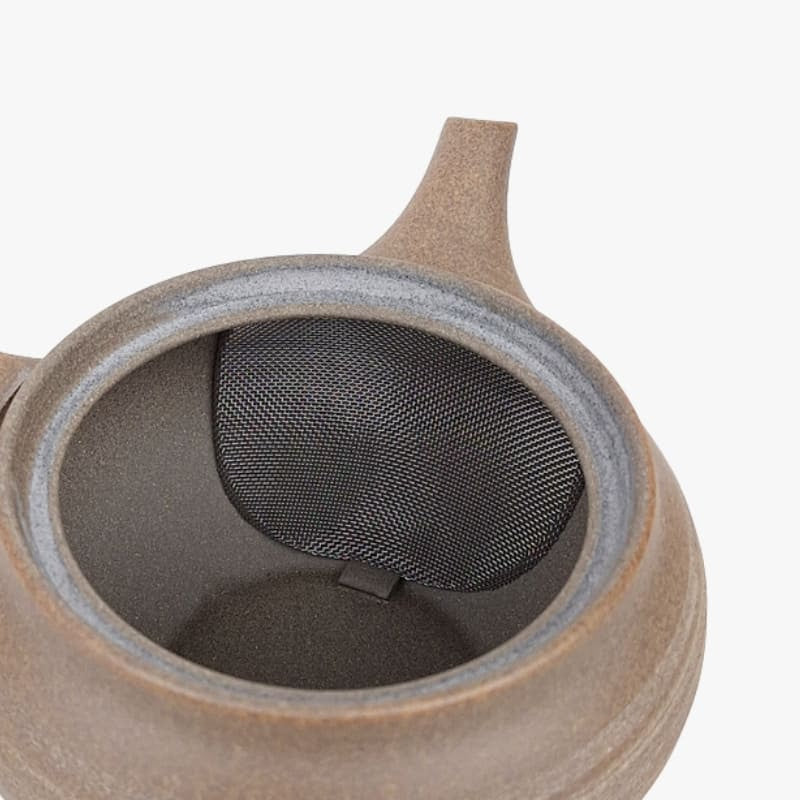 Japanische Teekanne - Kyusu Yakishime