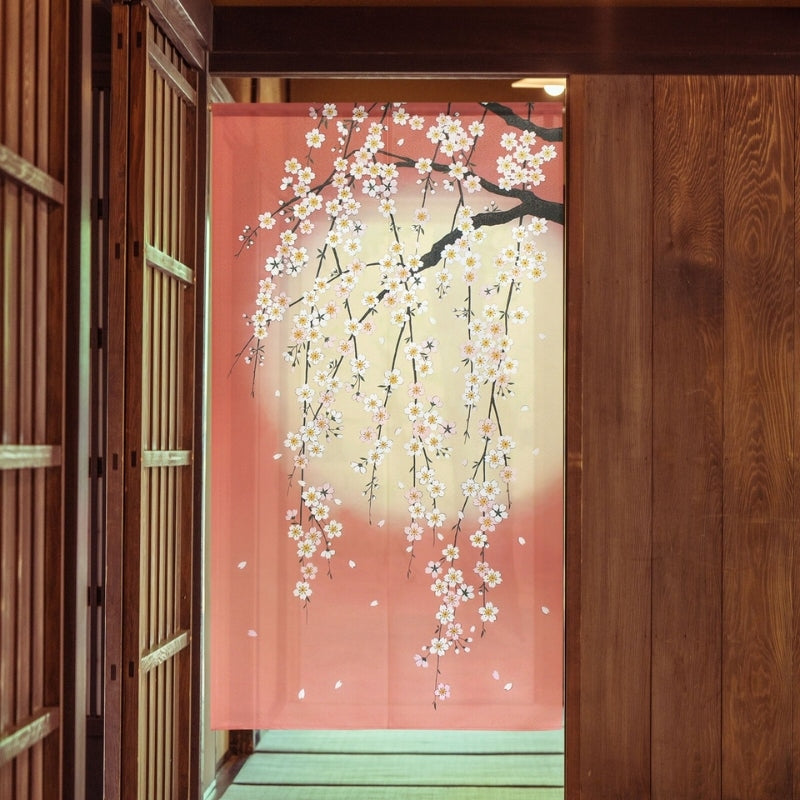 Japanische Vorhänge - Cherry Blossom 85 x 150 cm
