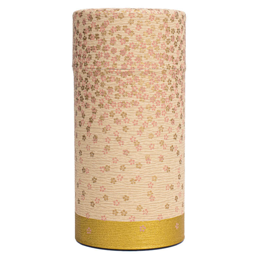 Japanische Washi-Teedose - Hanazono Rosa