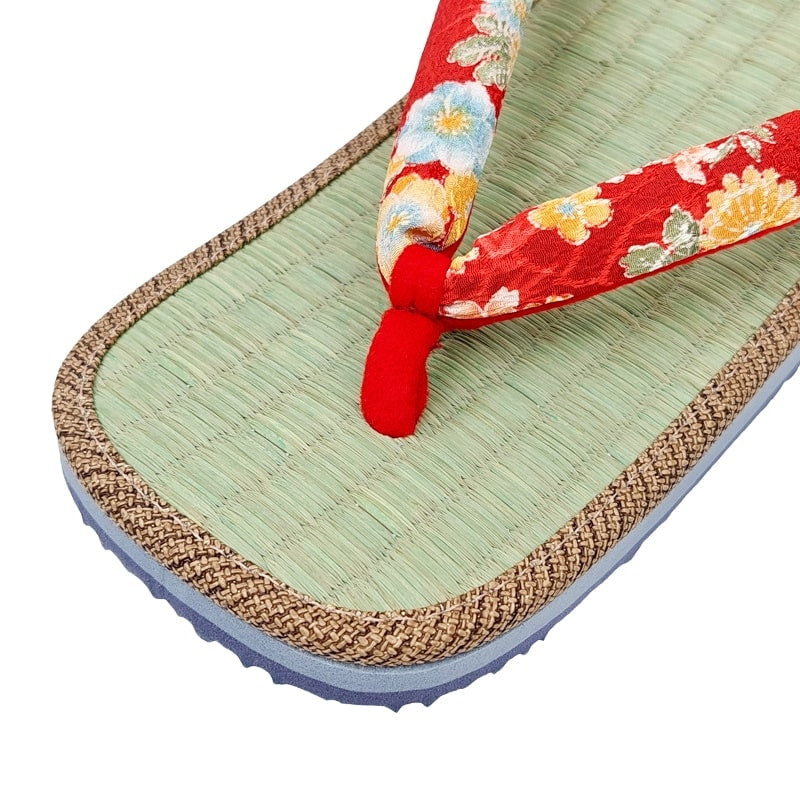 Japanische Zori Damen - Akai Hanao