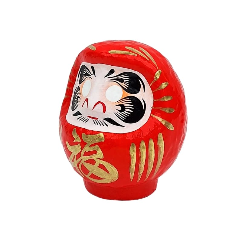Japanischer Daruma – Rot (9 bis 15 cm)