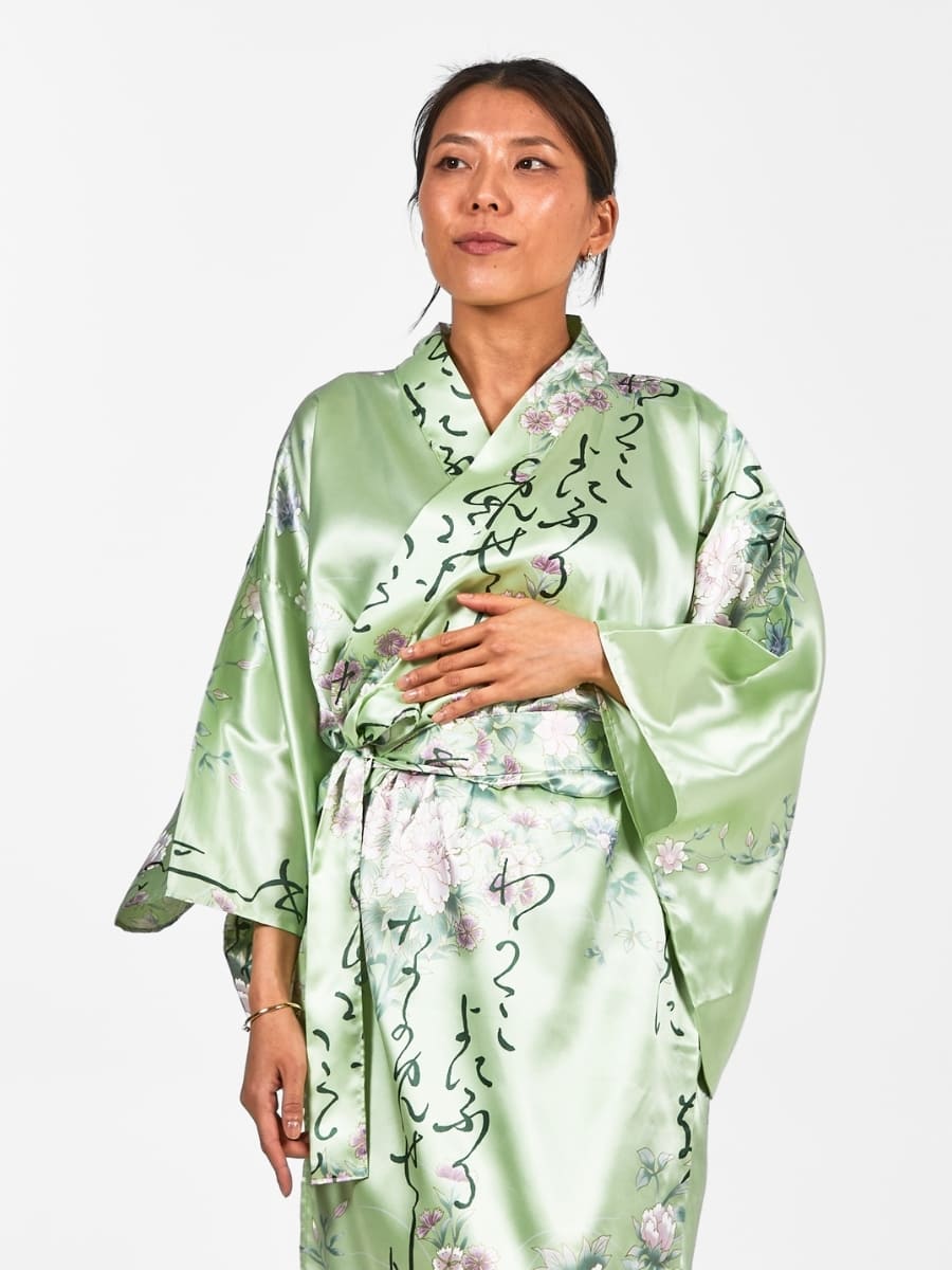 Japanischer Kimono Damen - Shi to Hana Einheitsgröße