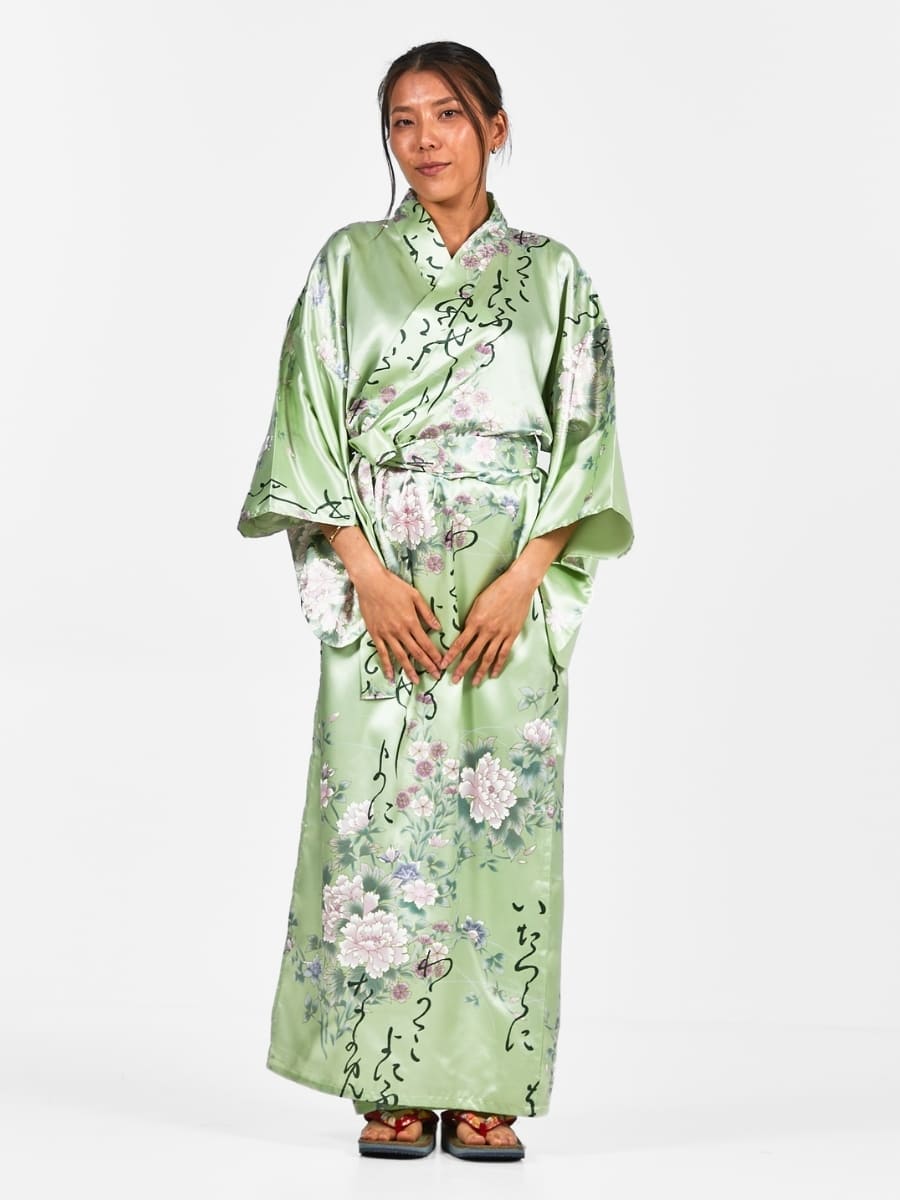 Japanischer Kimono Damen - Shi to Hana Einheitsgröße
