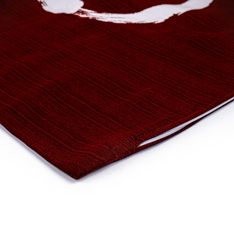 Japanischer Kissenbezug Ensō Rot - 50x50 cm
