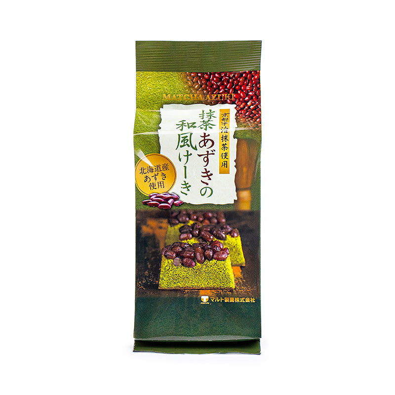 Japanischer Kuchen - Matcha & Rote Bohnen