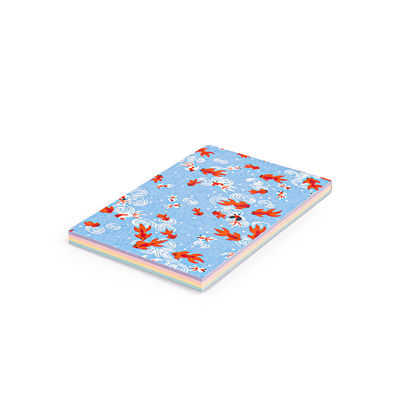 Japanischer Memoblock Goldfisch