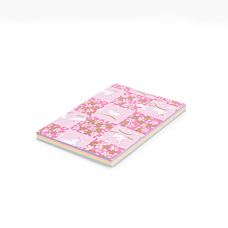 Japanischer Memoblock Rosa Kaninchen