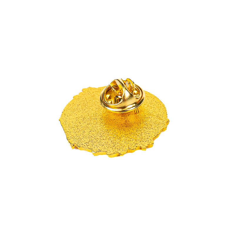 Japanischer Metall-Pin – Momiji Tempel und Fuji