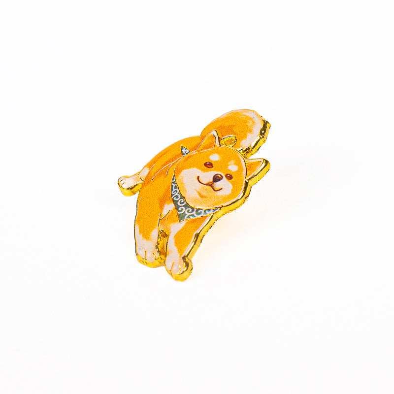 Japanischer Metall-Pin – Shiba-Inu