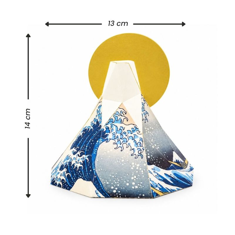Japanischer Papiermodellbausatz - Fuji