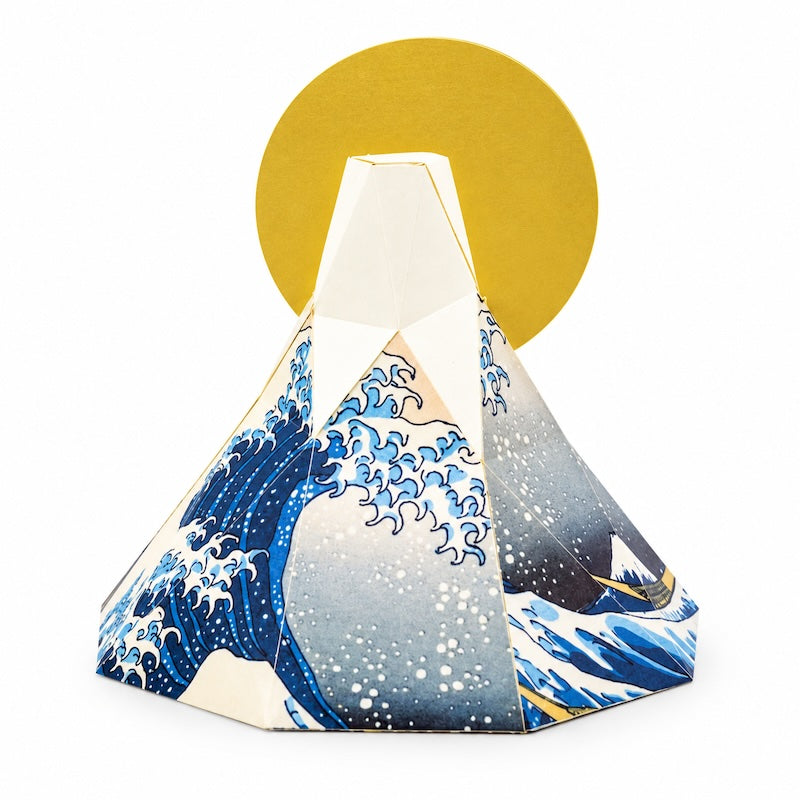 Japanischer Papiermodellbausatz - Fuji