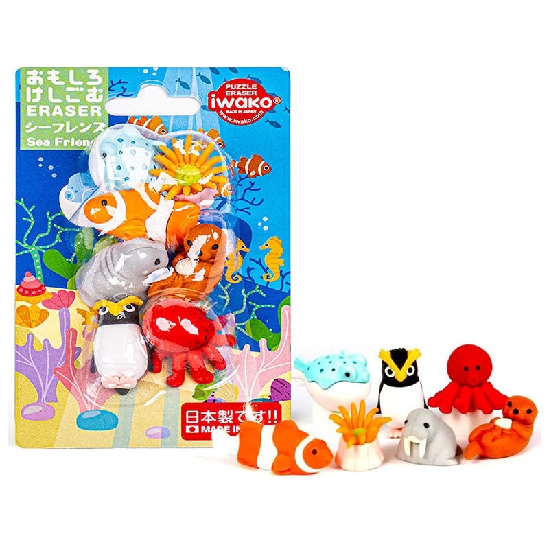 Japanischer Radiergummi Iwako Meerestiere