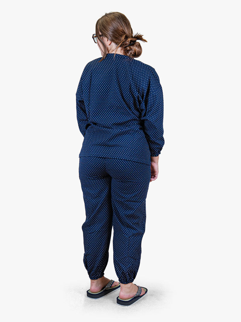 Japanischer Samue-Pyjama Damen – Arare