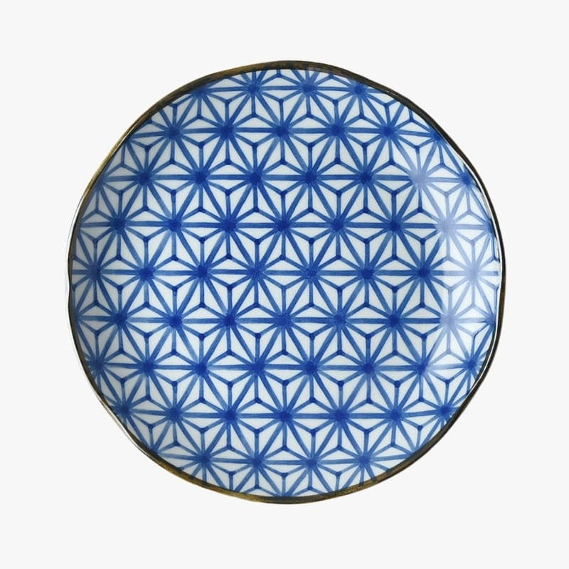 Japanischer Teller - Asanoha