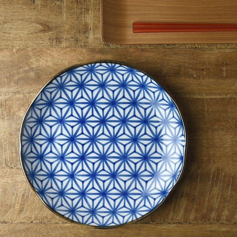 Japanischer Teller - Asanoha