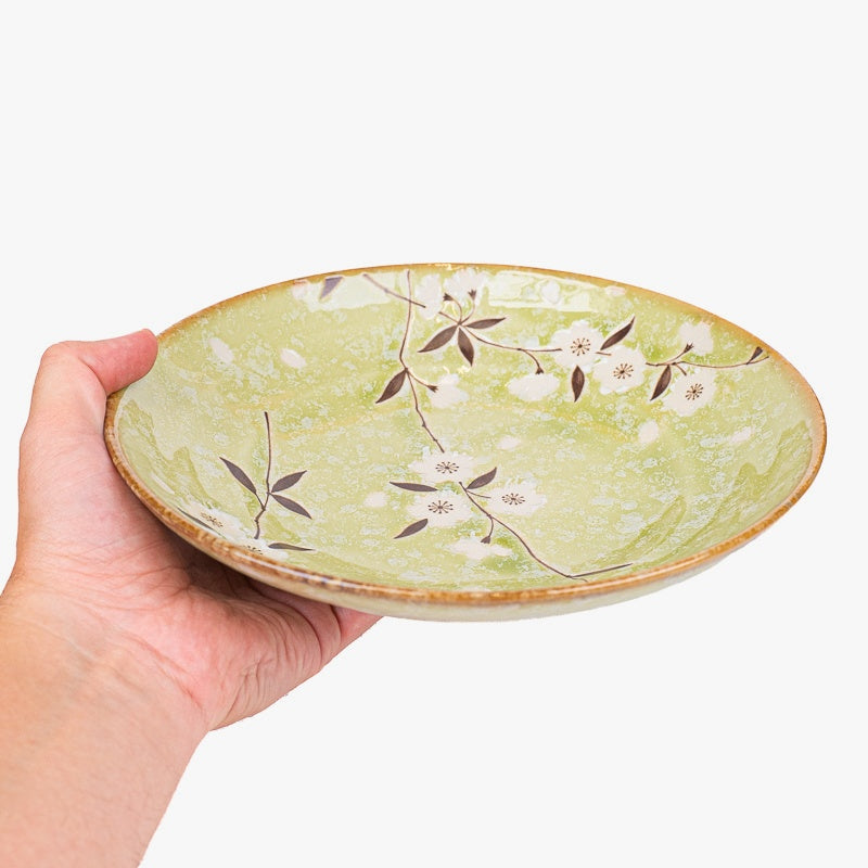 Japanischer Tiefer Teller – Midori Sakura