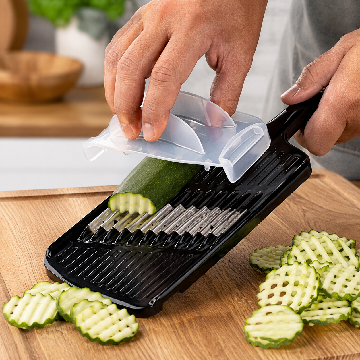 Japanischer Wellen- und Waffelhobel