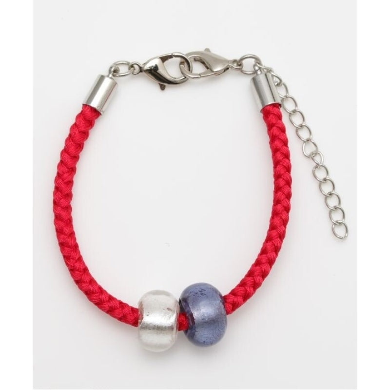 Japanisches Armbänder - Perlen Herren Rot