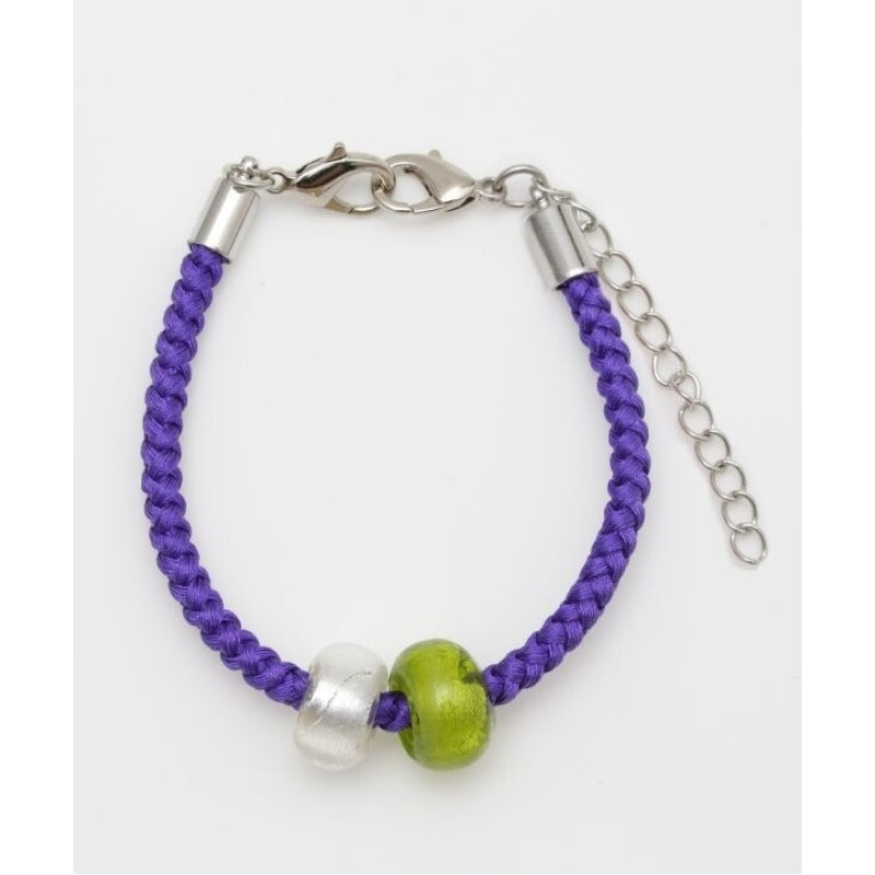 Japanisches Armbänder - Perlen Herren Violett