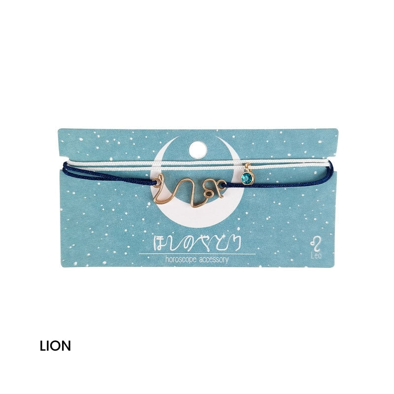 Japanisches Armband Zodiac-Zeichen Löwe