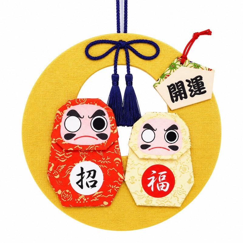 Japanisches Bastelset für Hängedeko - Daruma