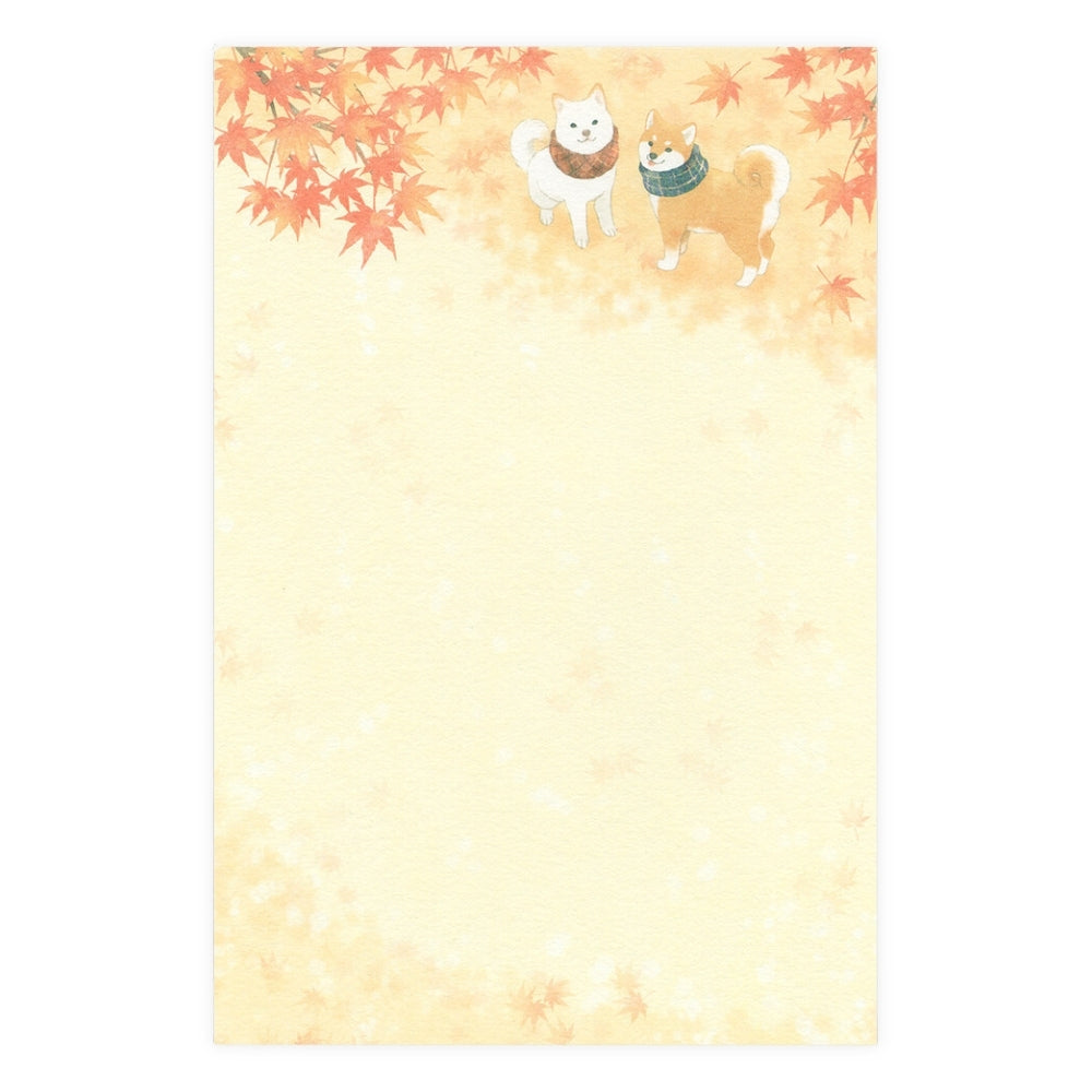 Japanisches Briefpapier - Shiba & Momiji