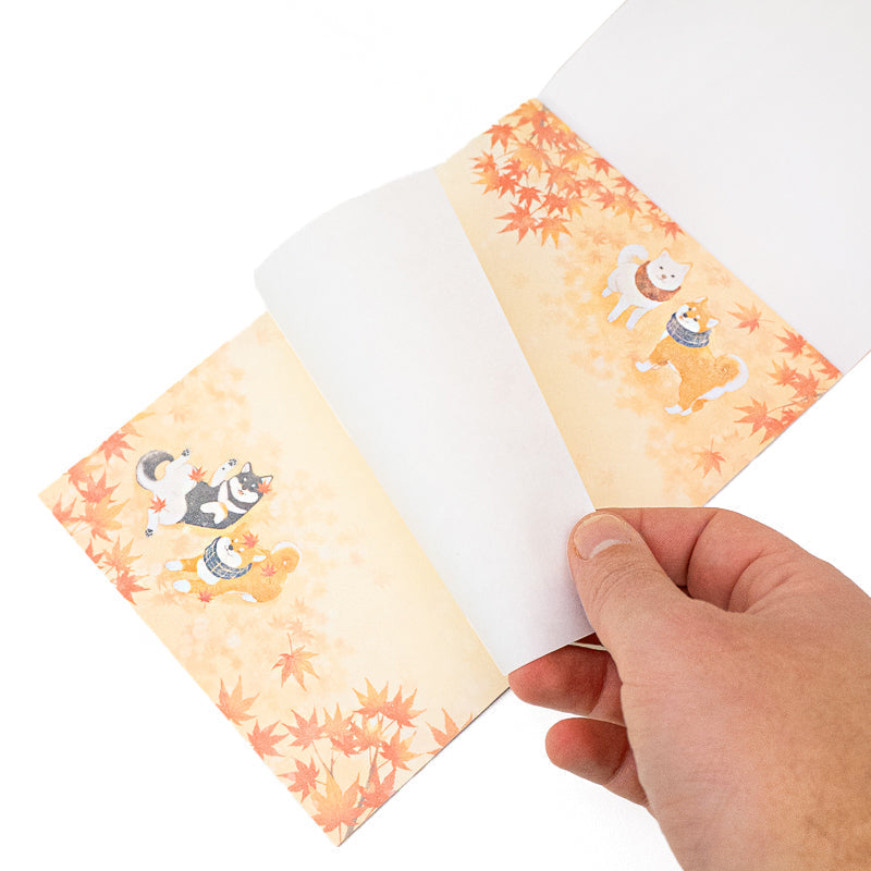 Japanisches Briefpapier - Shiba & Momiji