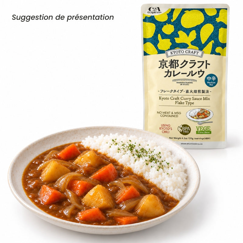 Japanisches Curry-Roux – Mittelscharf – Kyoto Craft