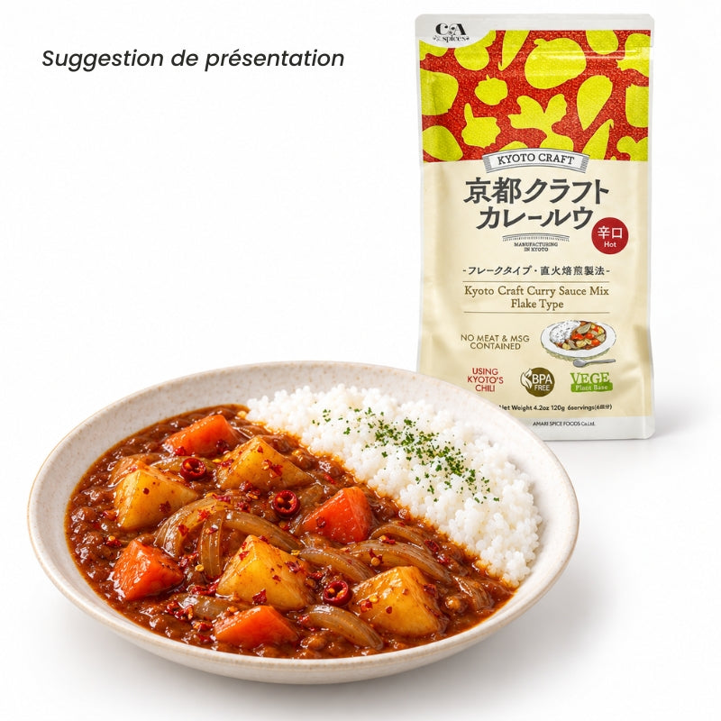 Japanisches Curry-Roux – Scharf – Kyoto Craft
