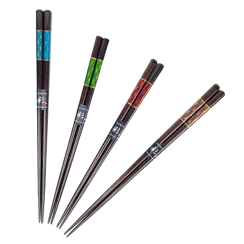 Japanisches Essstäbchen-Set – Asanoha Design
