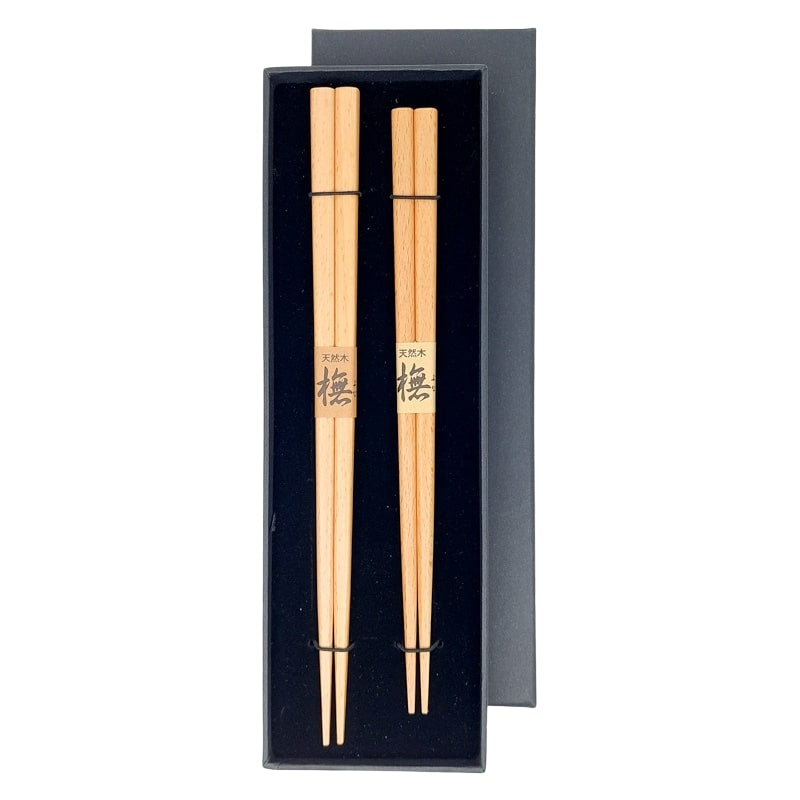 Japanisches Essstäbchen-Set – Buche
