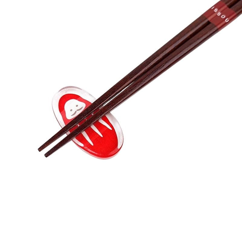 Japanisches Essstäbchen-Set - Daruma-Motiv