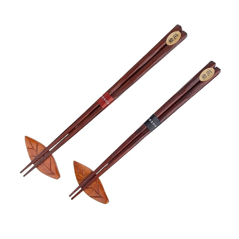 Japanisches Essstäbchen Set & Stäbchenhalter