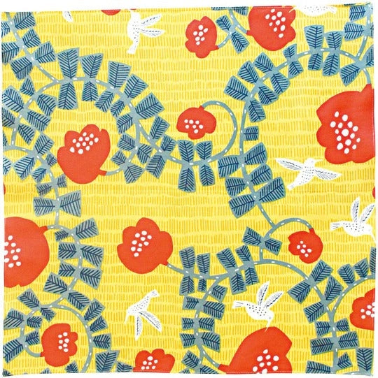 Japanisches Furoshiki - Kolibris - 70x70 cm