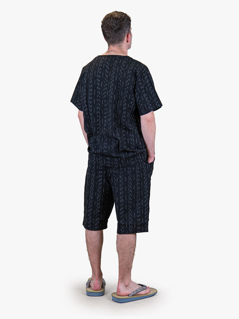 Japanisches Jinbei Herren – Kuro