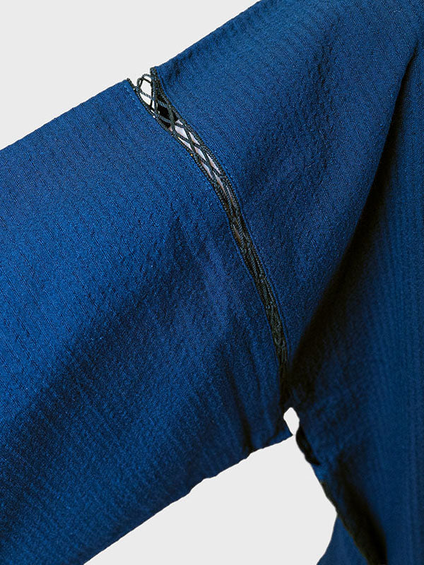 Japanisches Jinbei Herren – Marineblau