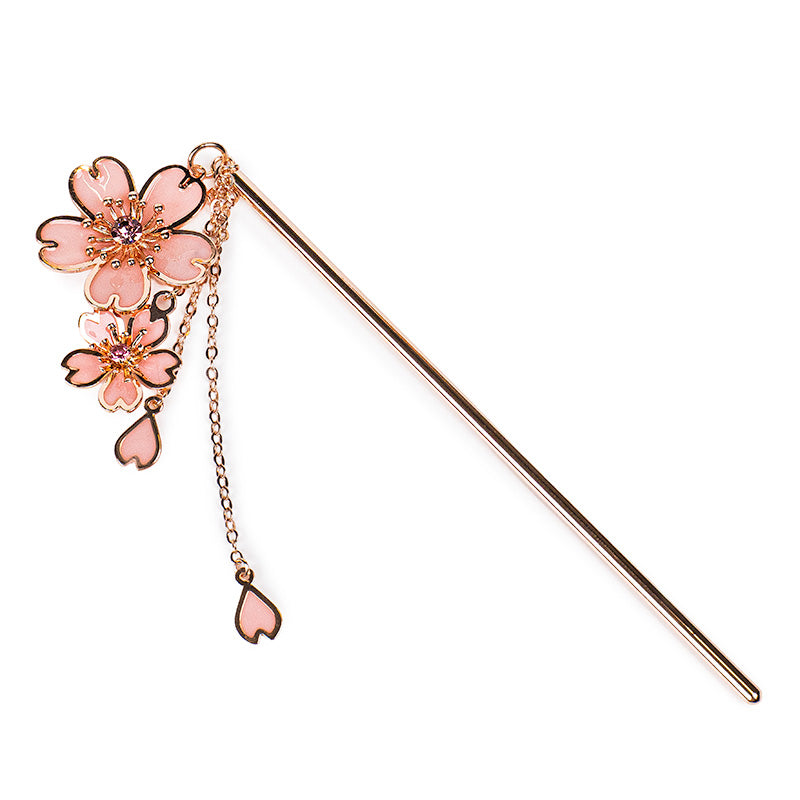 Japanisches Kanzashi - Sakura Blüten