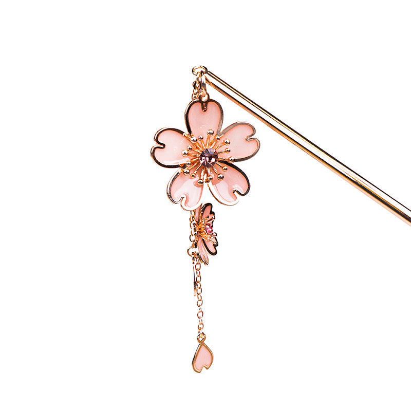 Japanisches Kanzashi - Sakura Blüten