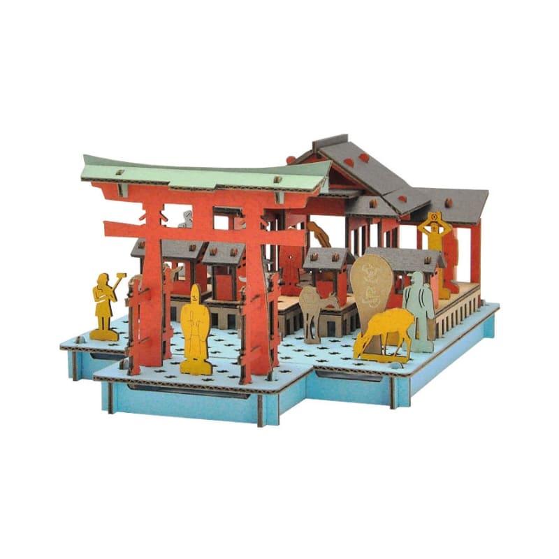 Japanisches Miniaturmodell - Itsukushima-Schrein