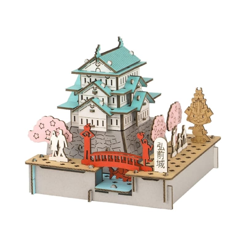 Japanisches Miniaturmodell - Schloss Hirosaki