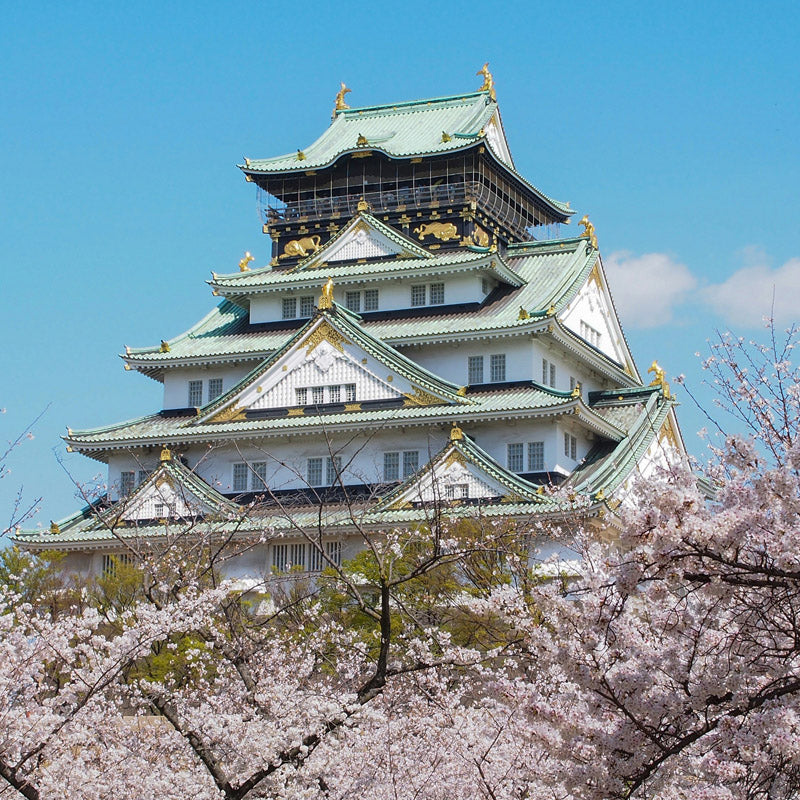 Japanisches Miniaturmodell - Schloss Osaka
