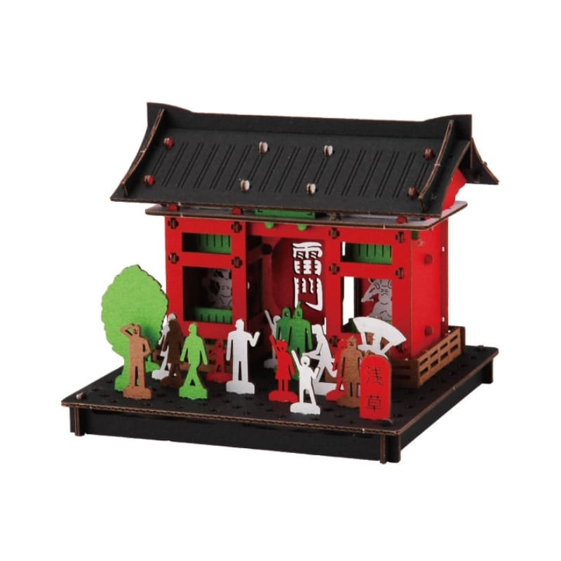 Japanisches Miniaturmodell - Tor des Asakusa-Tempels