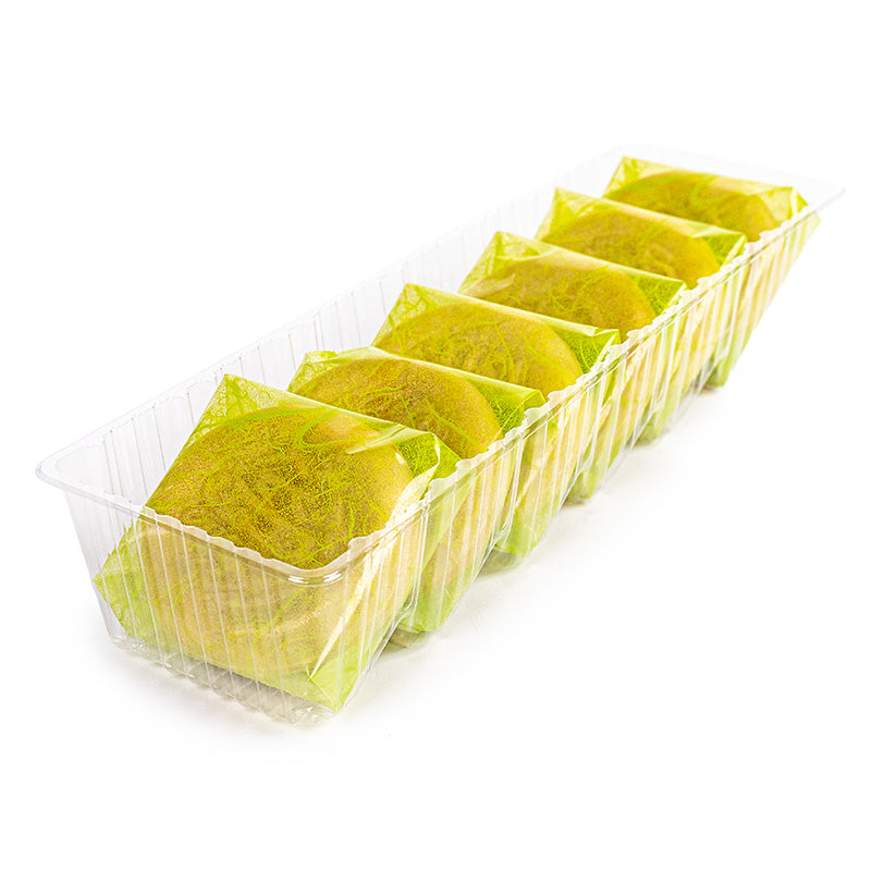 Japanisches Monaka Gefüllte Mochi mit Matcha & Anko