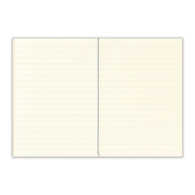 Japanisches Notizbuch - blaues Blumenmuster