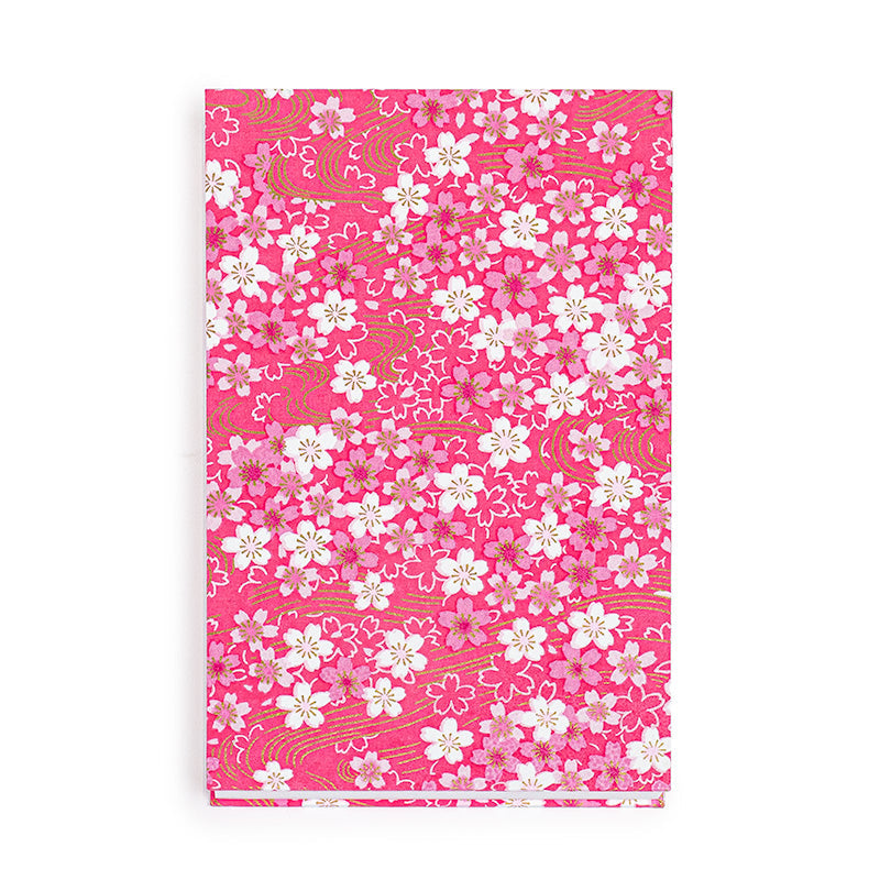 Japanisches Notizbuch Goshuin Mino Washi Blossom