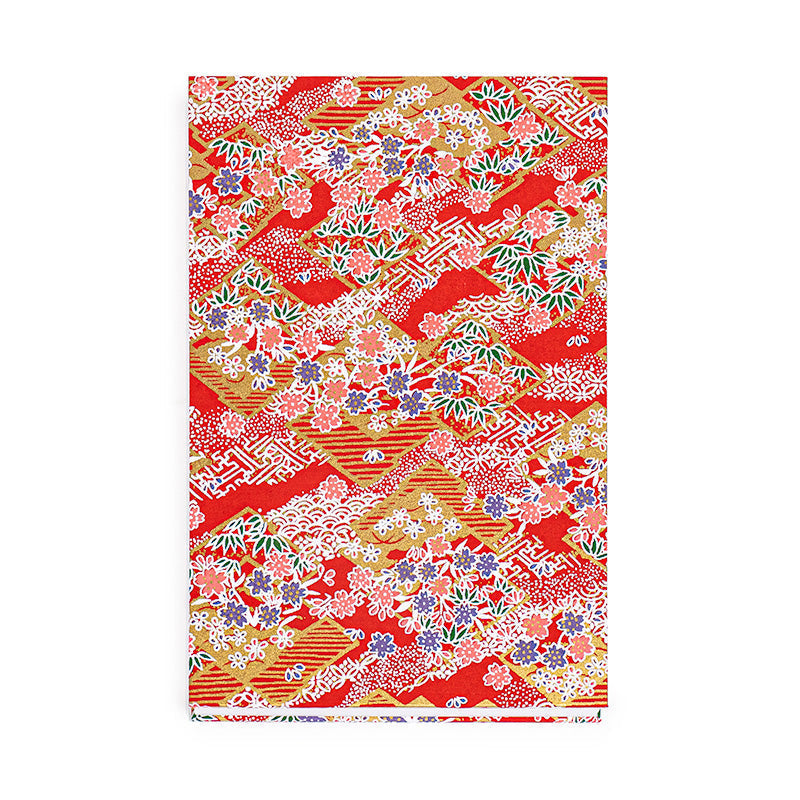 Japanisches Notizbuch Goshuin Mino Washi Rot