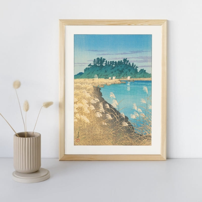 Japanisches Poster Druck - Ichikawa A3