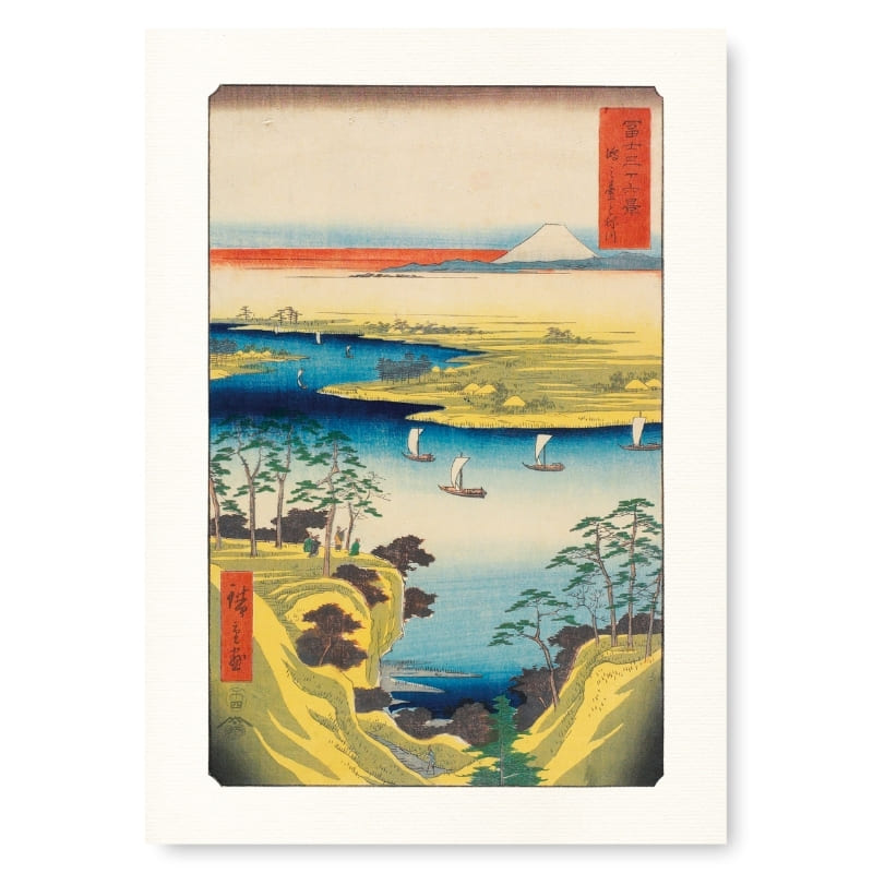Japanisches Poster - Hiroshige A3