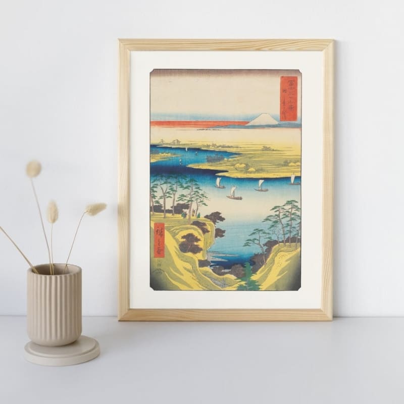 Japanisches Poster - Hiroshige A3